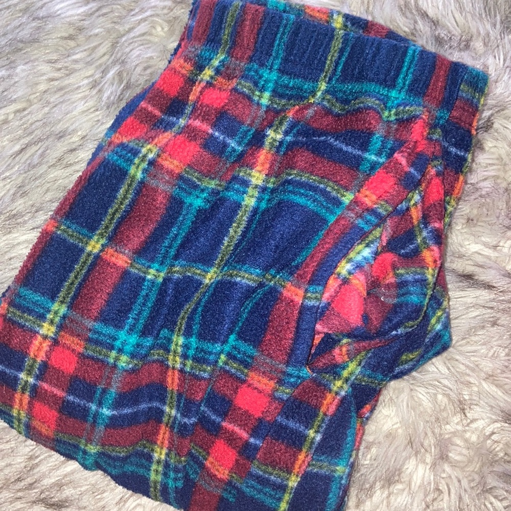 Plaid pj pants